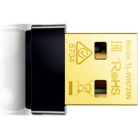 TP-LINK TL-WN725N - USB WiFi Adapter for PC - Nano Size TP-LINK TL-WN725N - USB WiFi Adapter for PC - Nano Size